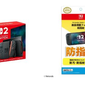 【セット商品】Nintendo Switch 2（日本語・国内専用） + Nintendo Switch 2 専用液晶保護フィルム 防指紋