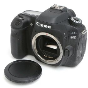 【中古】【並品】キヤノン EOS 80D ボディ（センサー清掃済み） CA01-B5856-3U1A CANON キヤノン EFマウント EOS 一眼レフ APS-C