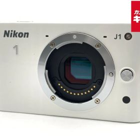 【中古】 【難あり品】 ニコン Nikon 1 J1 ボディ ホワイト