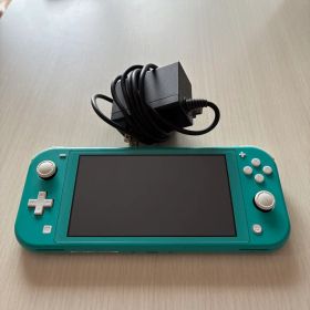 【美品】Nintendo Switch Liteターコイズ 純正アダプター付