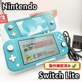 【動作確認済】Nintendo Switch Lite ターコイズ #51848
