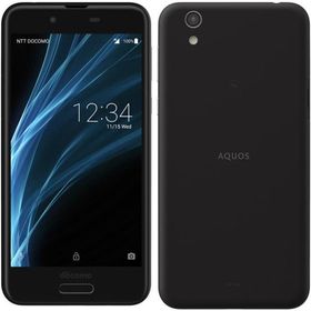 【中古スマートフォン】 シャープ AQUOS sense SH01K ブラック 【Aランク】 送料無料