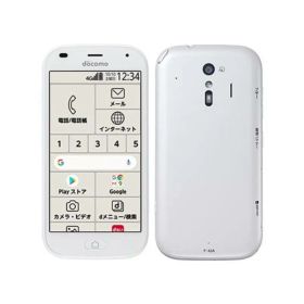 「新品・docomo版」SIMフリー らくらくスマートフォン F-42A 32GB [ホワイト]【即納】【あす楽】【プレゼント】