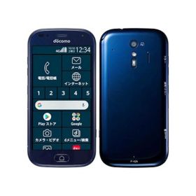 「新品・docomo版」SIMフリー らくらくスマートフォン F-42A 32GB [ネイビー]【即納】【あす楽】【プレゼント】