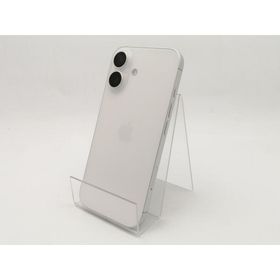 【中古】Apple docomo 【SIMフリー】 iPhone 16 128GB ホワイト MYDR3J/A【ECセンター】保証期間１ヶ月【ランクA】