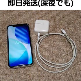 iPhone11 64GB SIMフリー 充電器+ケーブル付き