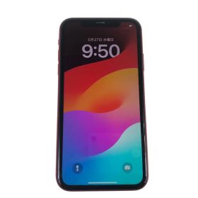 【動作確認済】Apple iphone11 128GB SIMフリー 最大容量：76％ 判定：〇 レッド 送料無料