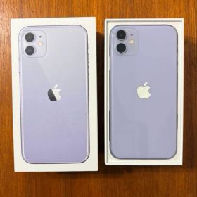 Apple iPhone 11 パープル 本体 箱アリ