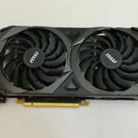 【中古】MSI GeForce RTX 3060 VENTUS 2X 12G OC RTX3060/12GB(GDDR6)/PCI-E【川崎】保証期間１週間