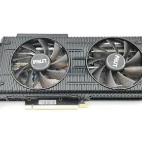 【中古】Palit GeForce RTX 3060 Dual 12GB（NE63060019K9-190AD）RTX3060/12GB(GDDR6)【熊本】保証期間１週間