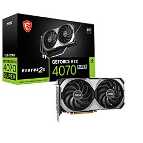 MSI GeForce RTX 4070 SUPER 12G VENTUS 2X OC