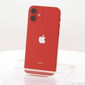 〔中古〕Apple(アップル) iPhone12 mini 128GB プロダクトレッド MGDN3J／A SoftBank〔344-ud〕