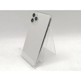 【中古】Apple au 【SIMロック解除済み】 iPhone 11 Pro 64GB シルバー MWC32J/A【熊本】保証期間1ヶ月【ランクB】
