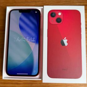 iPhone13,Red,128GB MLNF3J/A 完動品