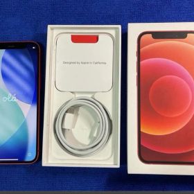 iPhone 12 mini 128GB RED)バッテリー79% SIMフリー