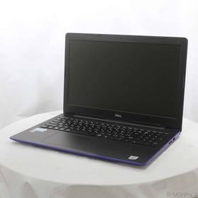 〔中古〕DELL(デル) Inspiron 15 3593 NI375L-9WHBBL ブルー 〔Windows 10〕〔269-ud〕