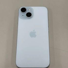 美品 電池89% SIMフリー iPhone15 128GB ブルー