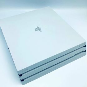 中古 PlayStation 4 Pro グレイシャー・ホワイト 1TB (CUH-7200BB02) SONY ソニー プレイステーション4 据え置きゲーム機 ゲーム機 レトロ