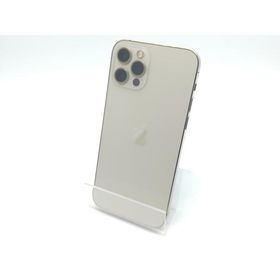 【中古】Apple SoftBank 【SIMロック解除済み】 iPhone 12 Pro 512GB ゴールド MGMH3J/A【柏】保証期間１週間【ランクC】