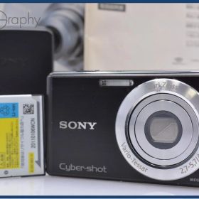 ソニー SONY Cyber-shot DSC-W530 4X 元箱、バッテリー、充電器、取扱説明書付属 同梱無料 #ks281