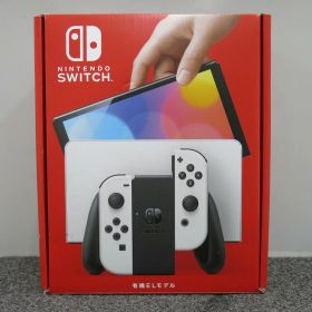 【6/20(土)20時〜全品ポイント10倍！要エントリー】Nintendo Switch （有機ELモデル）Joy-Con (L)/ (R) ホワイト HEG-S-KAAAA【中古】