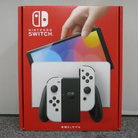【6/20(土)20時〜全品ポイント10倍！要エントリー】Nintendo Switch （有機ELモデル）Joy-Con (L)/ (R) ホワイト HEG-S-KAAAA【中古】