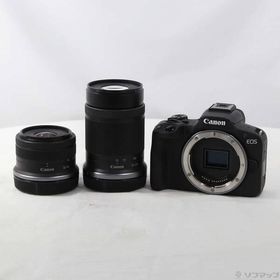 〔中古〕Canon(キヤノン) EOS R50 ダブルズームキット ブラック〔349-ud〕