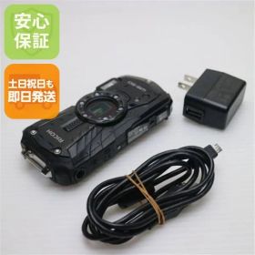 美品 RICOH WG-50 ブラック 即日発送 コンデジ RICOH 本体 土日祝発送OK 07000