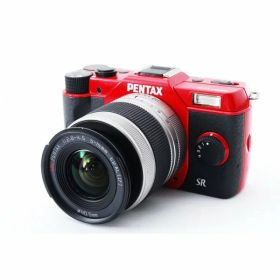 【中古】ペンタックス PENTAX Q10 レッド レッド レンズキット 美品 超小型で超かわいい ストラップ付き カメラ 中古 人気 おすすめ 高画質