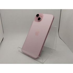 【中古】Apple 国内版 【SIMフリー】 iPhone 15 Plus 128GB ピンク MU093J/A【川崎駅前】保証期間１ヶ月【ランクA】