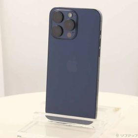 ソフマップ 〔中古品〕 iPhone15 Pro Max 512GB ブルーチタニウム MU6X3J／A SIMフリー【198】