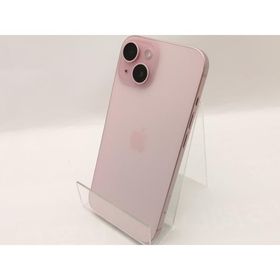 【中古】Apple SoftBank 【SIMフリー】 iPhone 15 128GB ピンク MTMJ3J/A【DS秋葉】保証期間１ヶ月【ランクC】