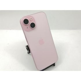 【中古】Apple 国内版 【SIMフリー】 iPhone 15 256GB ピンク MTMP3J/A【宇田川】保証期間１ヶ月【ランクC】