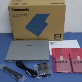 中古美品 Panasonic Let’s note 12.4型/Core i5-1335U/メモリ 16GB/SSD 512GB/Windows 11 Pro/カームグレイ CF-SR4GDMCR