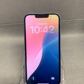 美品 国内版 SIMフリー iPhone13 128GB ブルー色