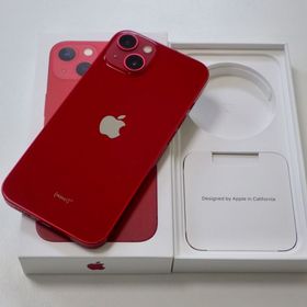 Apple版 SIMフリー iPhone13 128GB レッド 電池83% 送料無料