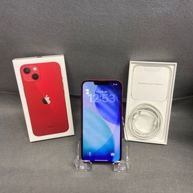 美品 国内版 SIMフリー iPhone13 128GB レッド色