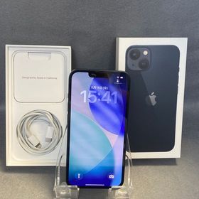 超美品 国内版 SIMフリー iPhone13 256GB ミッドナイト色