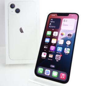 【SIMフリー】iPhone13 128GB スターライト 電池85％ 利用制限〇