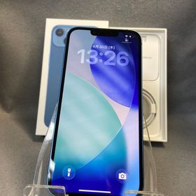美品 国内版 SIMフリー iPhone13 128GB ブルー色