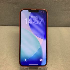 美品 国内版 SIMフリー iPhone13 256GB レッド色
