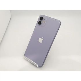 【中古】Apple SoftBank 【SIMロック解除済み】 iPhone 11 64GB パープル MWLX2J/A【広島本通】保証期間1ヶ月【ランクC】