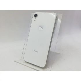 【中古】Apple docomo 【SIMロック解除済み】 iPhone XR 64GB ホワイト MT032J/A【池袋東口】保証期間1ヶ月【ランクC】