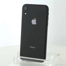 ソフマップ 〔中古品〕 iPhoneXR 64GB ブラック MT002J／A SIMフリー【247】