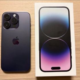 美品 iPhone 14 Pro ディープパープル 128GB SIMフリー