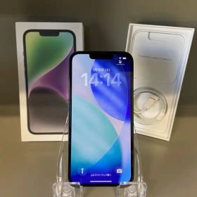 美品 国内版 SIMフリー iPhone14 128GB ミッドナイト色