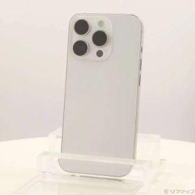 ソフマップ 〔中古品〕 iPhone15 Pro 128GB ホワイトチタニウム MTU83J／A SIMフリー【305】