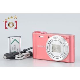 【中古】SONY ソニー Cyber-shot DSC-WX350 ピンク コンパクトデジタルカメラ 多言語対応