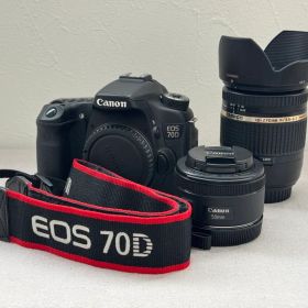 Canon EOS 70D デジタル一眼レフ 2レンズ付き