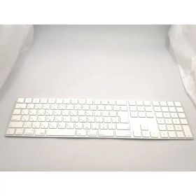 【中古】Apple Magic Keyboard（2017/テンキー付き/A1843） - 日本語（JIS） シルバー MQ052J/A【ECセンター】保証期間1週間